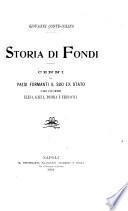 Storia di Fondi