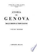 Storia di Genova dalle origini al tempo nostro