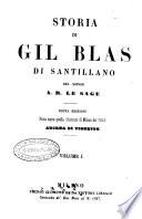 Storia di Gil Blas di Santillano del signor A. R. Le Sage