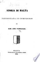 Storia di Malta, raccontata in compendio