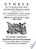 Storia di Palestrina, città del prisco Lazio