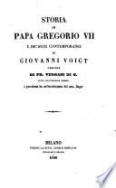 Storia di papa Gregorio VII e de'suoi contemporanei