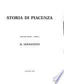 Storia di Piacenza: t. 1-2. Il Novecento (1946-2000)