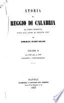 Storia di Reggio Calabria da' tempi primitivi sino all'anno di Cristo 1797 Domenico Spanò Bolani