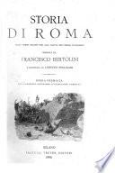 Storia di Roma dalle origini italiche sino alla caduta dell'impero d'occidente