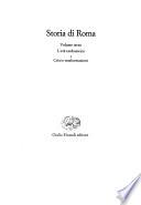 Storia di Roma: L'eta tardoantica. pt.1. Crisi e trasformazioni