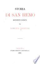 Storia di San Remo brevemente narrata da Raffaele Andreoli