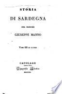 Storia di Sardegna. (Appendice.).