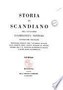 Storia di Scandiano del cavaliere Giambatista Venturi ..