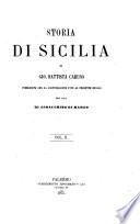 Storia di Sicilia di Gio Battista Caruso