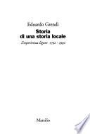 Storia di una storia locale