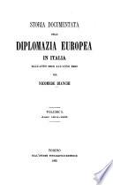 Storia documentata della diplomazia europea in Italia dall'anno 1814 all'anno 1861: 1814-1820