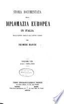 Storia documentata della diplomazia europea in Italia dall'anno 1814 all'anno 1861: 1859-1861