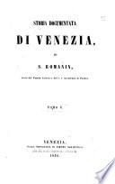 Storia documentata di Venezia di S. Romanin