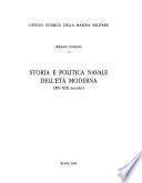Storia e politica navale dell'età moderna
