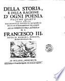 *Storia e ragione d'ogni poesia