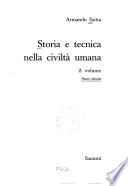 Storia e tecnica nella civiltà umana