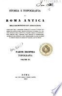 *Storia e topografia di Roma antica e sua campagna