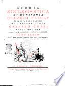 Storia ecclesiastica di monsignor Claudio Fleury tradotta dal francese dal signor conte Gasparo Gozzi