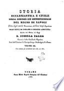 Storia ecclesiastica e civile della regione più settentrionale del Regno di Napoli detta dagli antichi Praetutium; ne' bassi tempi Aprutium oggi città di Teramo e diocesi aprutina scritta dal dottore di leggi D. Niccola Palma canonico della cattedrale aprutina