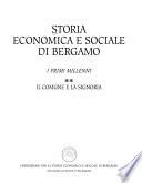 Storia economica e sociale di Bergamo: Il comune e la signoria