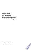 Storia europea della letteratura italiana