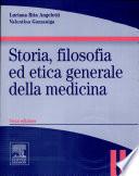 Storia, filosofia ed etica generale della medicina