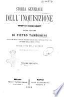 Storia generale dell`inquisizione
