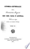 Storia generale della casa d'Austria dalla sua origine fino ai giorni nostri