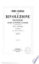 Storia generale della rivoluzione francese, dell'impero, della restaurazione, e della monarchia del 1830, fino al 1841 di L. Vivien