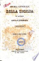 Storia generale della Sicilia del professore cav. a. F. Ferrara
