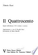 Storia letteraria d'Italia: Il Quattrocento