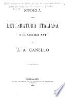 Storia letteraria d'Italia scritta da una società d'amici