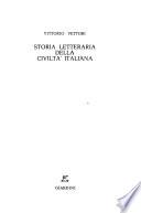 Storia letteraria della civilità italiana