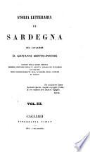 Storia letteraria di Sardegna