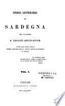 Storia letteraria di Sardegna