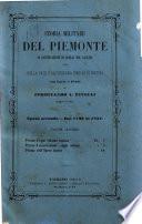 Storia militare del Piemonte in continuazione di quella del Saluzzo, cioè dalla pace d'Aquisgrana sino ai di nostri con carte e piani