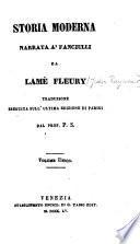 Storia moderna narrata a' fanciulli ... Traduzione eseguita sull' ultima edizione di Parigi da Prof. P. S