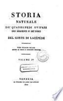 Storia naturale de'quadrupedi ovipari, dei serpenti e de'pesci