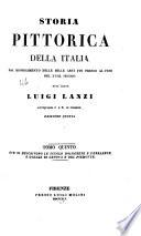 Storia pittorica dell'Italia dal risorgimento delle belle arti fin presso al fine del XVIII secolo