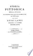 Storia pittorica della Italia dal risorgimento delle belle arti fin presso al fine del XVIII. secolo