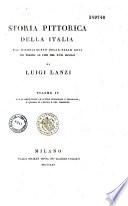 Storia pittorica della Italia dal risorgimento delle belle arti fin presso al fine del XVIII secolo