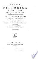 Storia pittorica della Italia dal risorgimento delle belle arti fin presso al fine del XVIII secolo