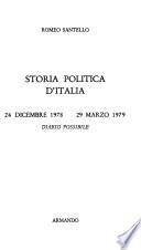 Storia politica d'Italia, 24 dicembre 1978-29 marzo 1979