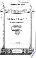 Storia politico-militare del brigantaggio nelle provincie meridionali d'Italia