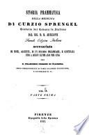 Storia prammatica della medicina ... tradotta dal tedesco in Italiano dal D. R. Arrigoni. 2. ed. ... e continuata fino a questi ultimi anni per cura del Francesco Freschi. 5,1.2