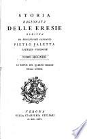 Storia ragionata delle eresie: Le eresie del quarto secolo della Chiesa
