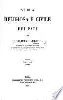 Storia religiosa e civile dei Papi