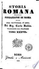 Storia romana dalla fondazione di Roma sino alla battaglia d'Azio, 37-38
