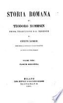 Storia romana di Teodoro Mommsen